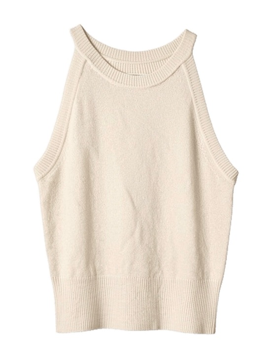 Veronica Beard Tops - Veronica Beard Cashmere Cream Knit Tank Top NWOT